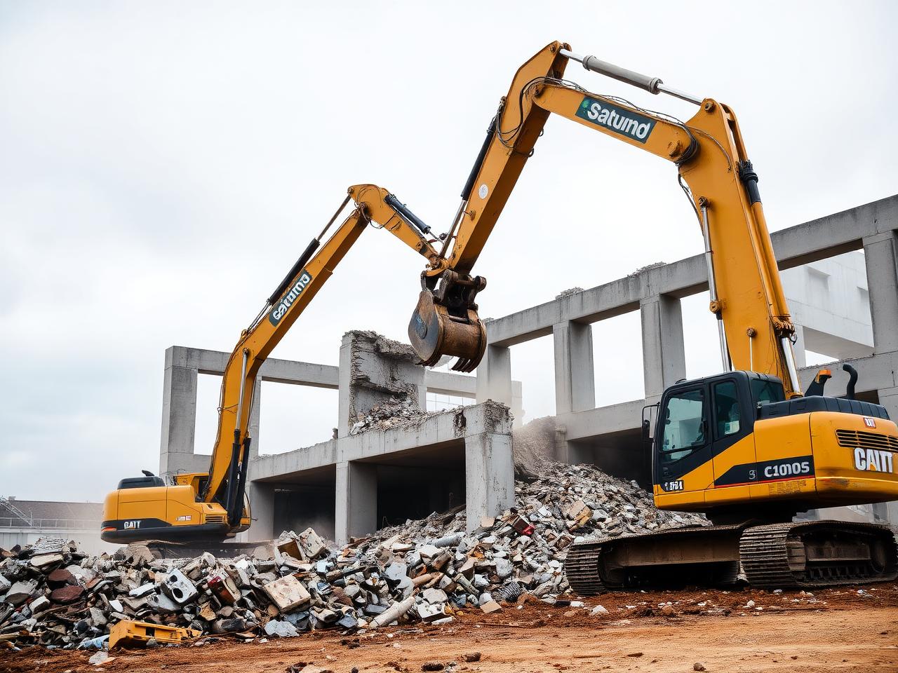 Selektiver Betonrückbau – Gewerbeobjekt Troisdorf